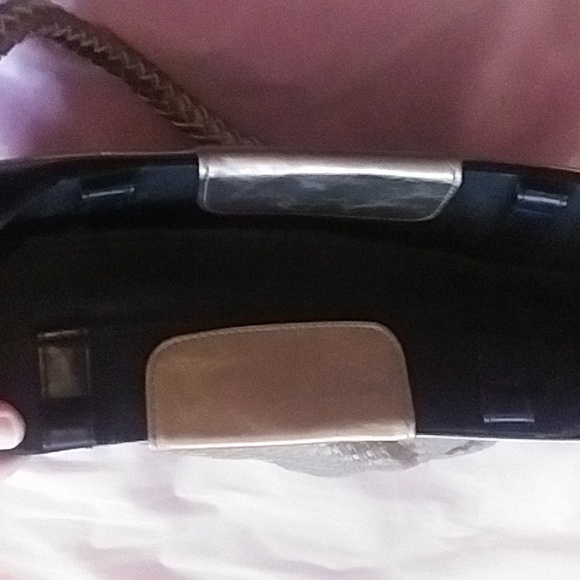 Miche demi base  golden bronze shell leopard shell long crossbody strap+braided - Picture 11 of 16